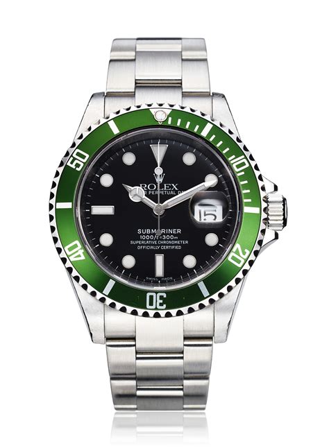 rolex submariner verde anniversario prezzo|Rolex green model submariner.